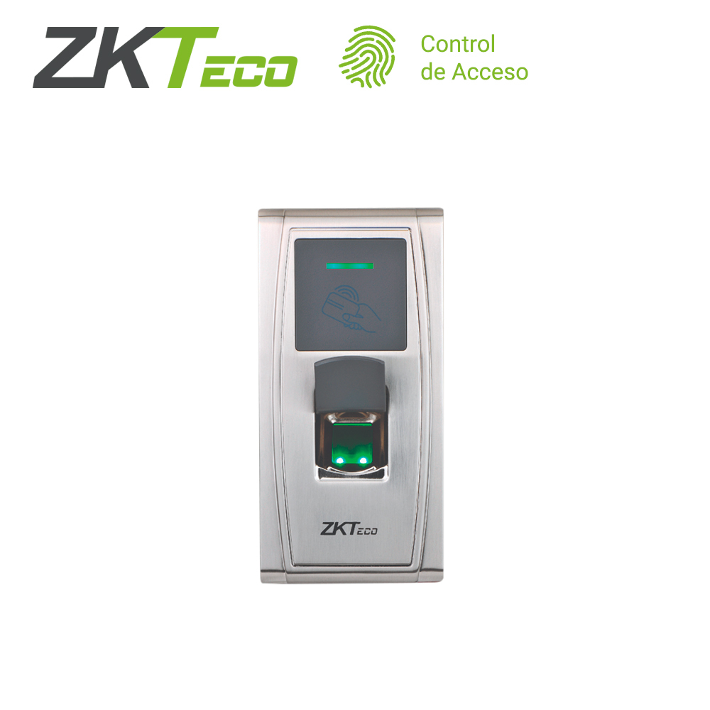 Control de Acceso Avanzado Zkteco MA300 Biometrico Antivandalico para Exterior Capacidad de