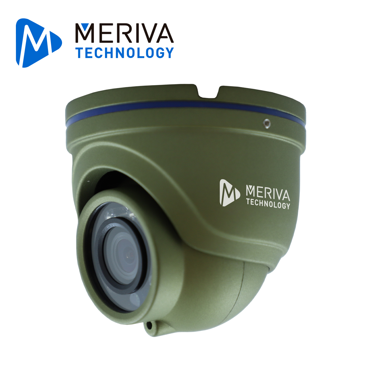Cámara Domo AHD Meriva Technology MC320HD / 2MP / 2.8MM / 5M IR / IP54 / Conector DIN 4 Pines / 12 VCD / Interior