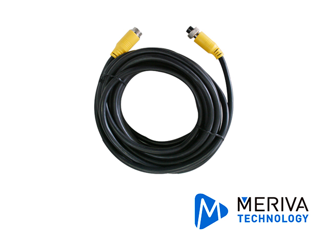 Cable DIN de Aviacion Streamax MCBL50 / 4 Pines / 5 Metros / Compatible con Cámaras AHD