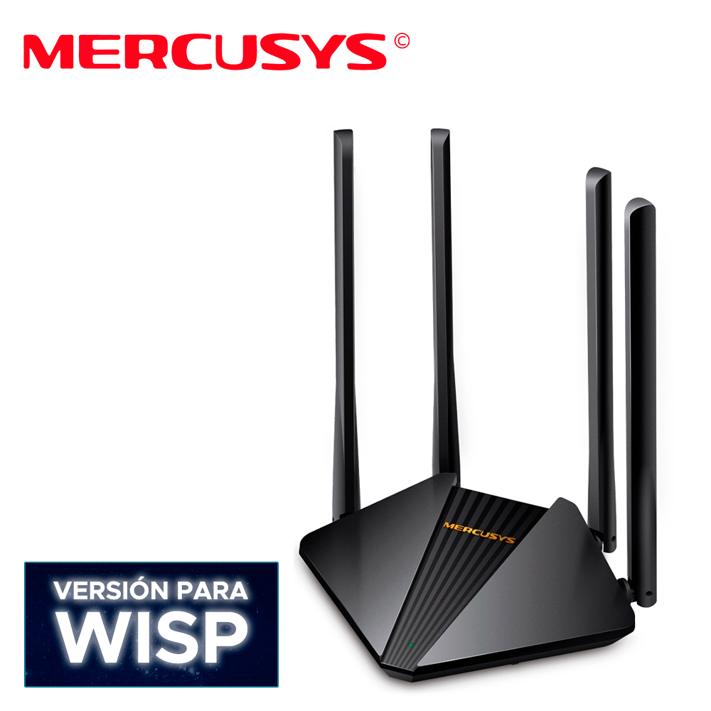 Router Inalámbrico Mercusys MR30G AC1200 Dual BAND/400 Mbps 2.4GHZ / 867 Mbps 5 GHz/ 1 Puerto WAN 10/100/1000MBPS / 2