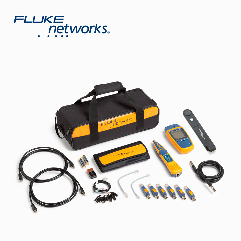 KIT Profesional Tester de RED Microscanner 2 Fluke Networks MS2-KIT para Comprobacion de Redes de VOZ, Datos y Video