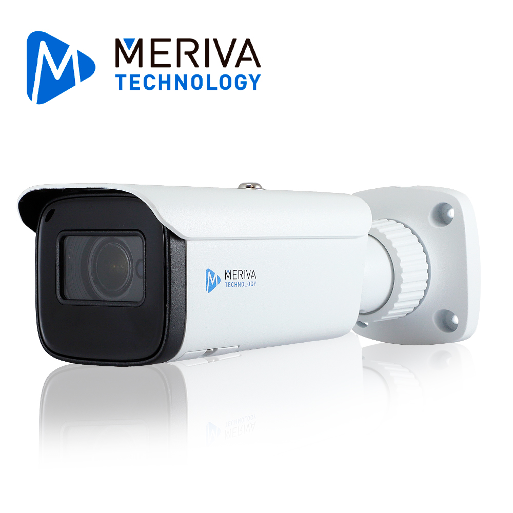 Cámara HD Bullet Meriva Technology MSC-2214 / 2MP / Ahd/Tvi/Cvi/Sd / Lente Varifocal 2.8 - 12MM / 50M IR / IP67
