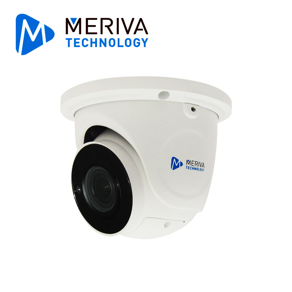 Cámara HD Turret Meriva Technology MSC-3214 / 2MP / Ahd/Tvi/Cvi/Sd / Lente Varifocal 2.8 - 12MM / 30 - 50M IR / IP67