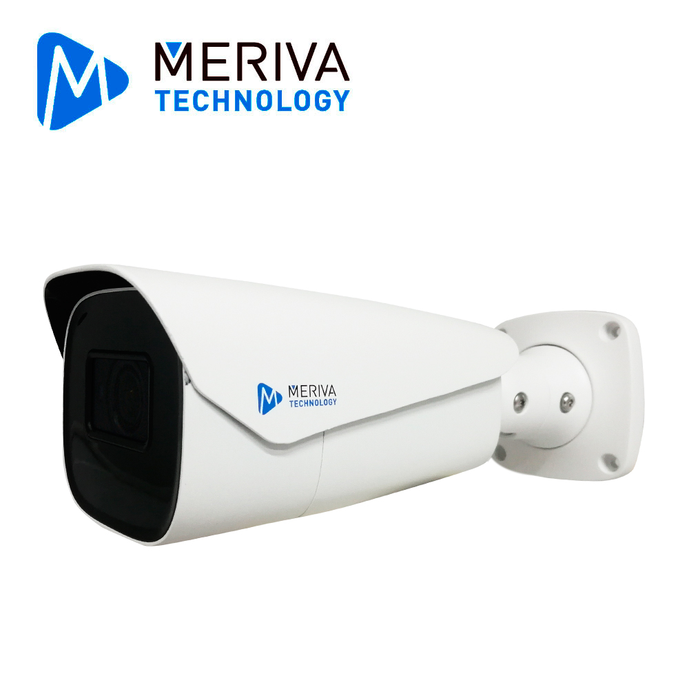 Cámara HD Bullet Meriva Technology MSC-8214Z / 8MP - 4K / Ahd/Tvi/Cvi / Lente Motorizado 2.8 - 12MM / 50 - 70M IR