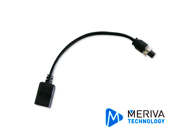 Cable Convertidor Streamax MVA-AVRJ45 / Conector DIN 6 Pines a RJ45 / Programacion VIA RED Conectado a LAN / Compatible