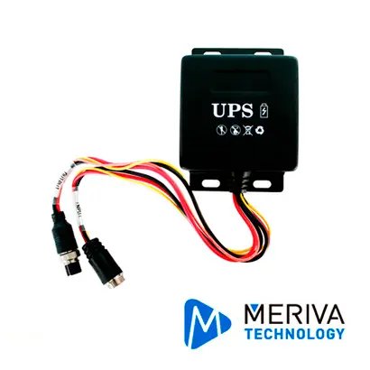 UPS de alto rendimiento para regulacion y almacenamiento de energía Streamax MVA-MUPS / 30 minutos de respaldo / corrige picos de voltaje / protección contra cortos circuitos / respaldo de energía / fusible incorporado / compatible con mdvrs serie M1N 2.0, MX3NPRO y A8PRO