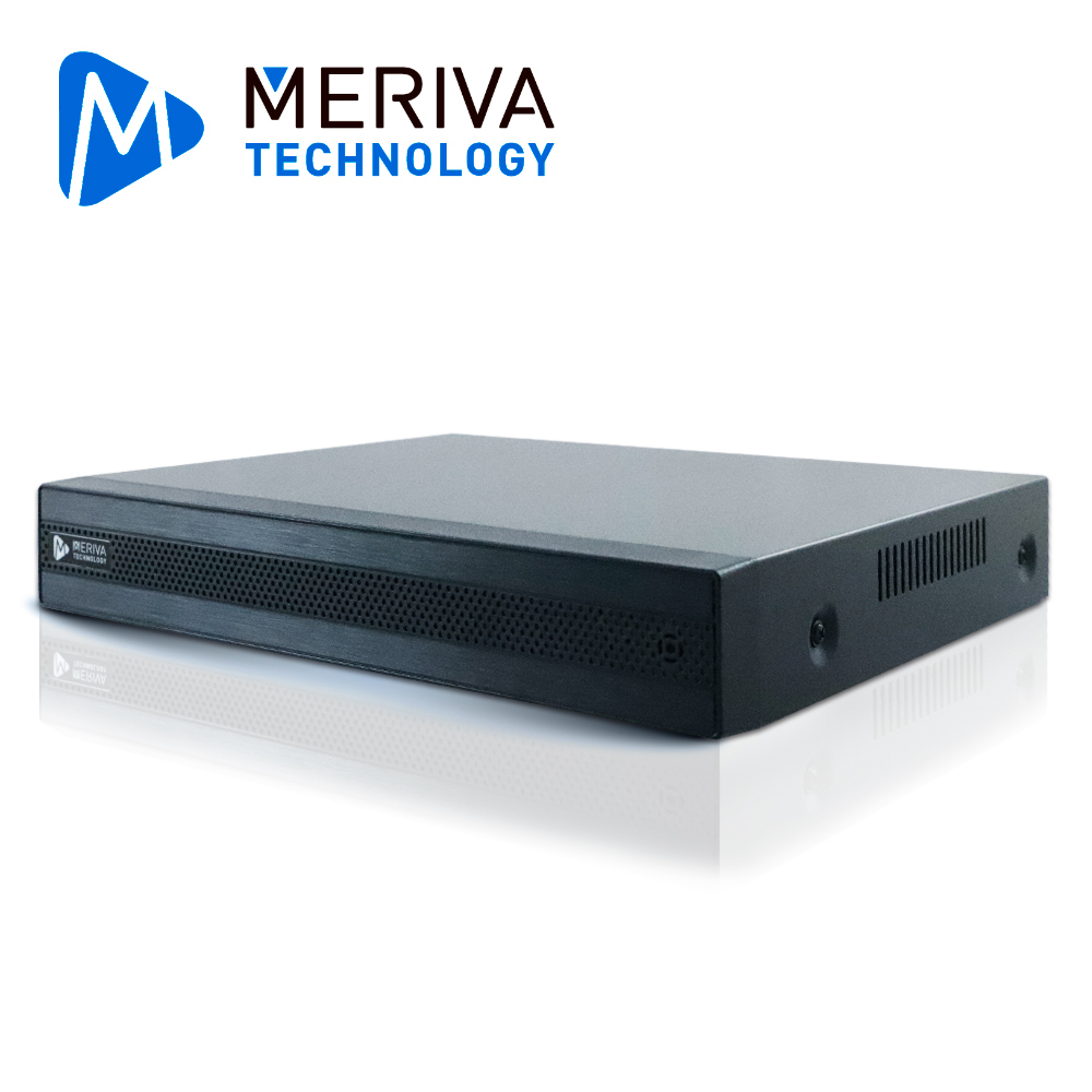 DVR Meriva Technology MXVR-2104A HD H.265 6CH 2MP Penta Híbrido 4CH BNC + 2CH IP / Salida HDMI (1080p) + 1 VGA