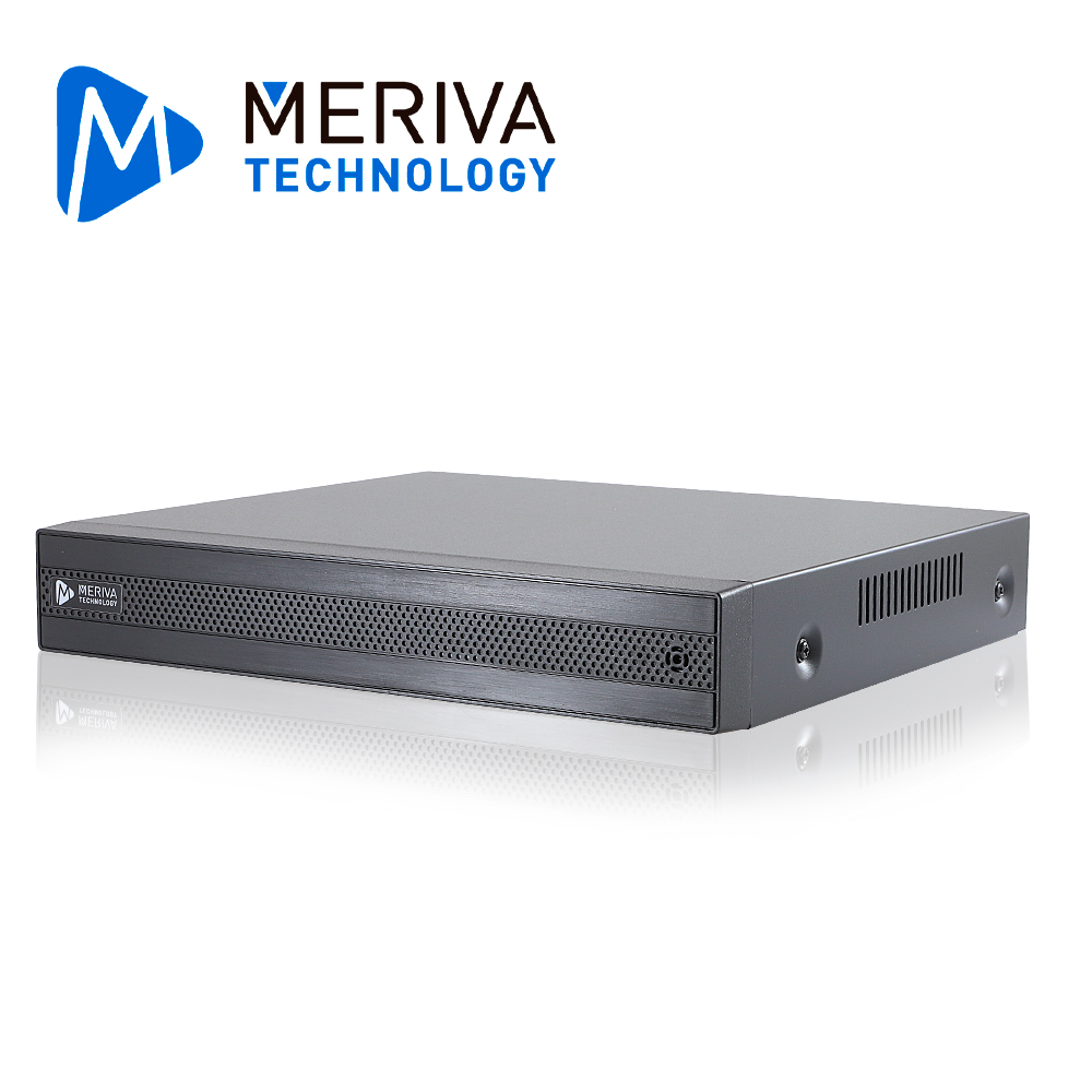 DVR Meriva Technology MXVR-5108A HD H.265 12 CH 5MP Penta Híbrido 8CH BNC / 4CH IP / Salida Salida HDMI (1080p) + 1 VGA