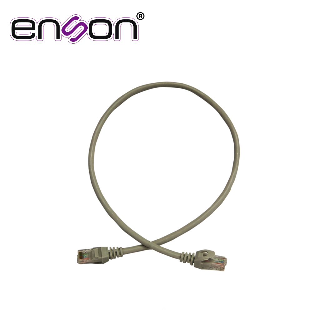 Patchcord UTP Enson P6006G CAT6 60CM Gris Serie Epro 100-II 100 por Ciento Cobre para Mejor Identificacion de