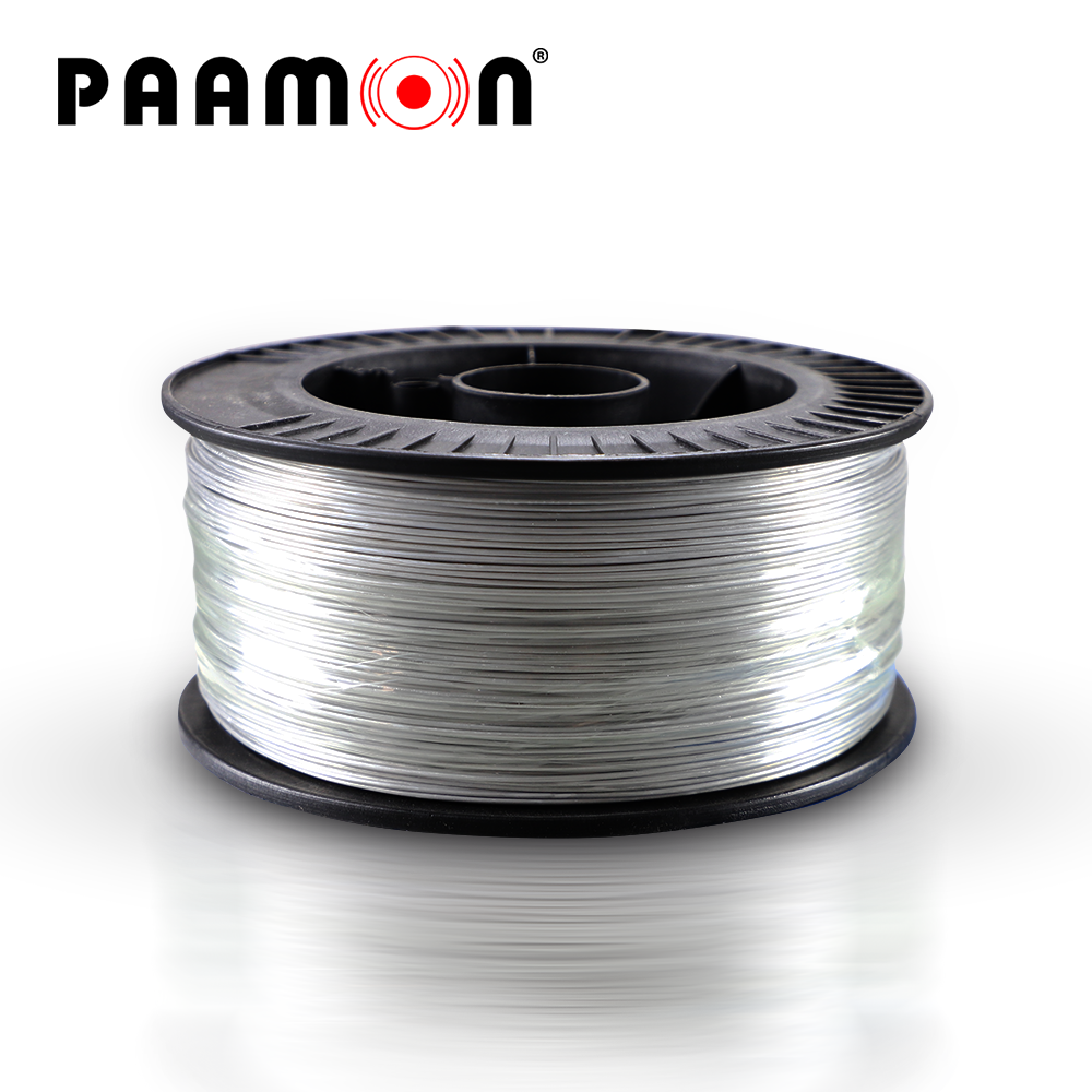 Alambre de Aluminio Pamon PAM-CAC600 para Cerca Electrificada/ Calibre 14 / Bobina de 500MTS/ Alta Conductividad