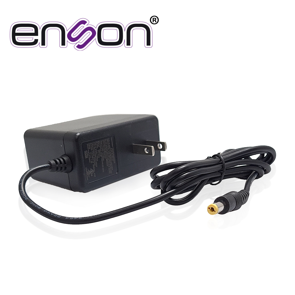 Fuente de Poder para Cámara Enson PS-1215 12V 1.5AMP Certificacion UL