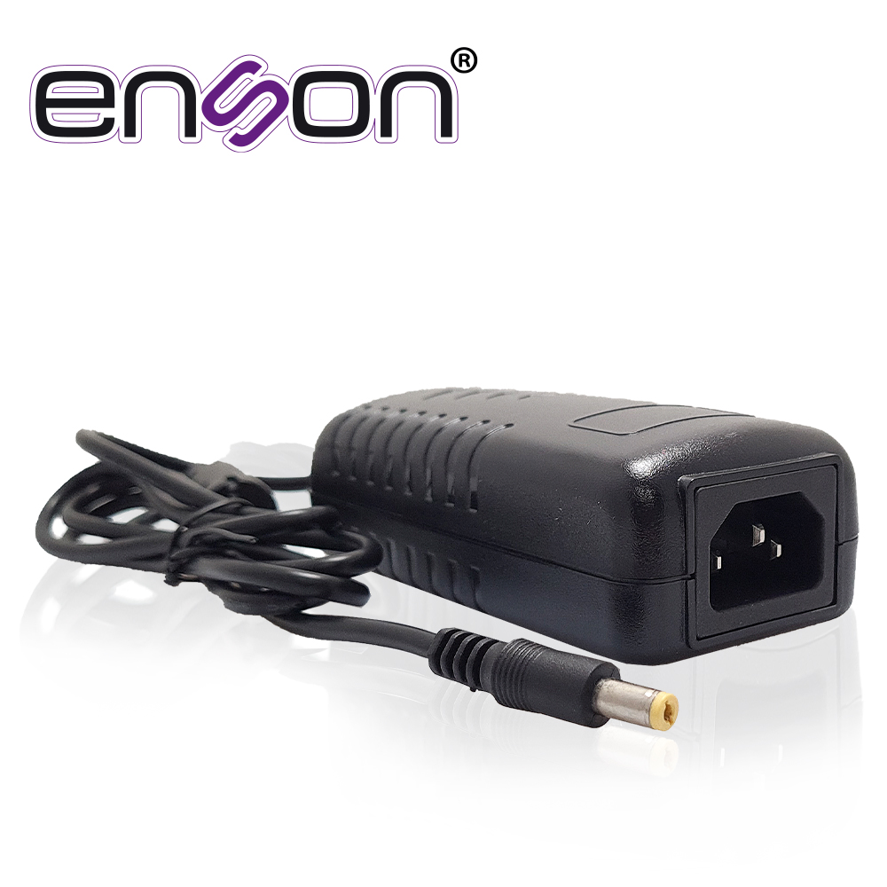 Fuente de Poder para Cámara Enson PS-1250 12VDC 5AMPERS Certificacion UL
