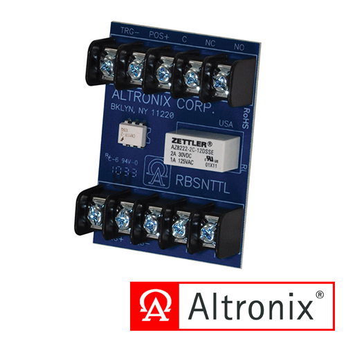 Modulo Relevador Ultrasensitivo Altronix Rbsnttl Compatibles con Paneles Resideo L5210LA y L7000