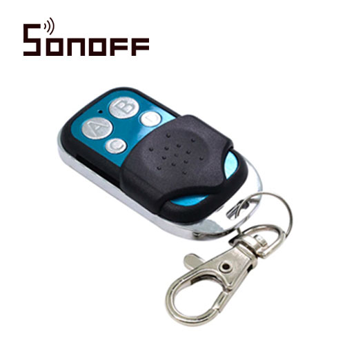 Control Remoto RF Sonoff Remote 433 4 Botones Tapa Deslizable Batería 27A Frecuencia 433.92 MHz Código Fijo