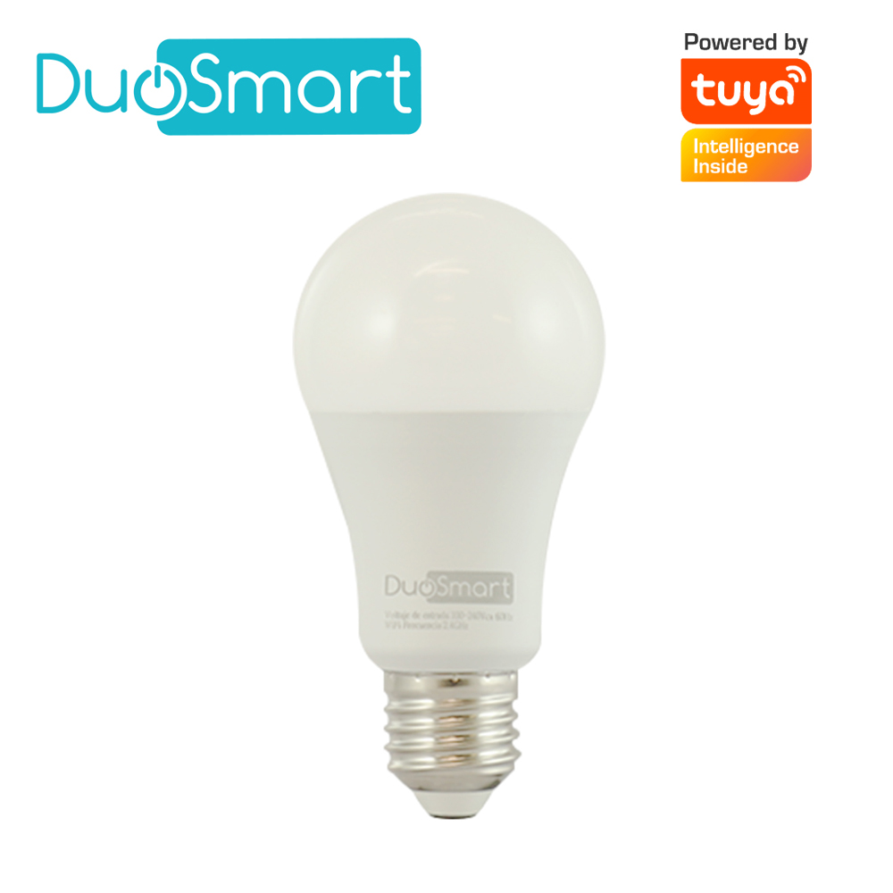 Foco Inteligente Multicolor RGB WiFi 2.4GHZ Duosmart S10 Compatible con Alexa y Google Home con Temporizadores