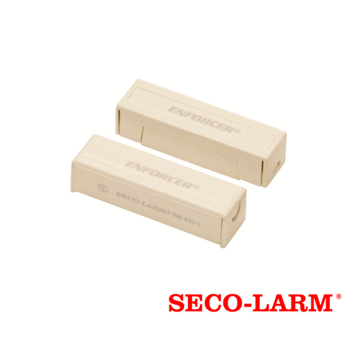 Contacto Magnetico Cableado Normalmente Cerrado SM-433-TQ/W SECO-LARM Montaje Superficial con Terminales de Tornillos