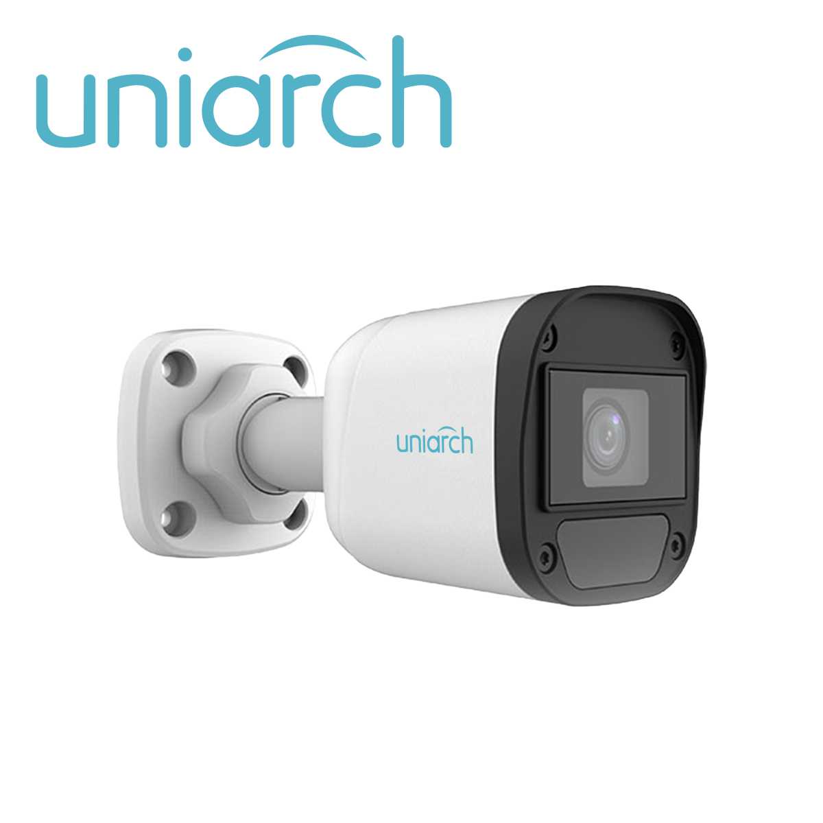 Cámara Analógica Bullet Uniarch UAC-B115-F28 / UAC-B115-F28-H / 5MP / Ahd/Tvi/Cvi/Cvbs / Lente Fijo 2.8 MM / 12 VCD