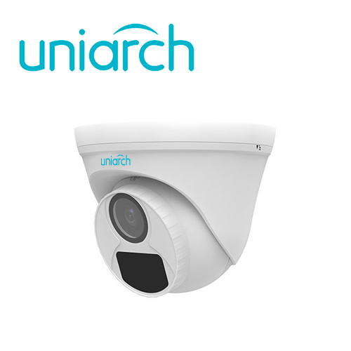 Cámara Analógica Turret Uniarch UAC-T115-F28 / UAC-T115-F28-H / 5MP / Ahd/Tvi/Cvi/Cvbs / Lente Fijo 2.8 MM / 12 VCD