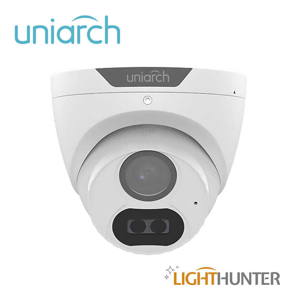 Cámara Analógica Lighthunter Turret Uniarch UAC-T122-AF28LM / UAC-T122-AF28LM-H / 2MP / Ahd/Tvi/Cvi/Cvbs / Lente Fijo