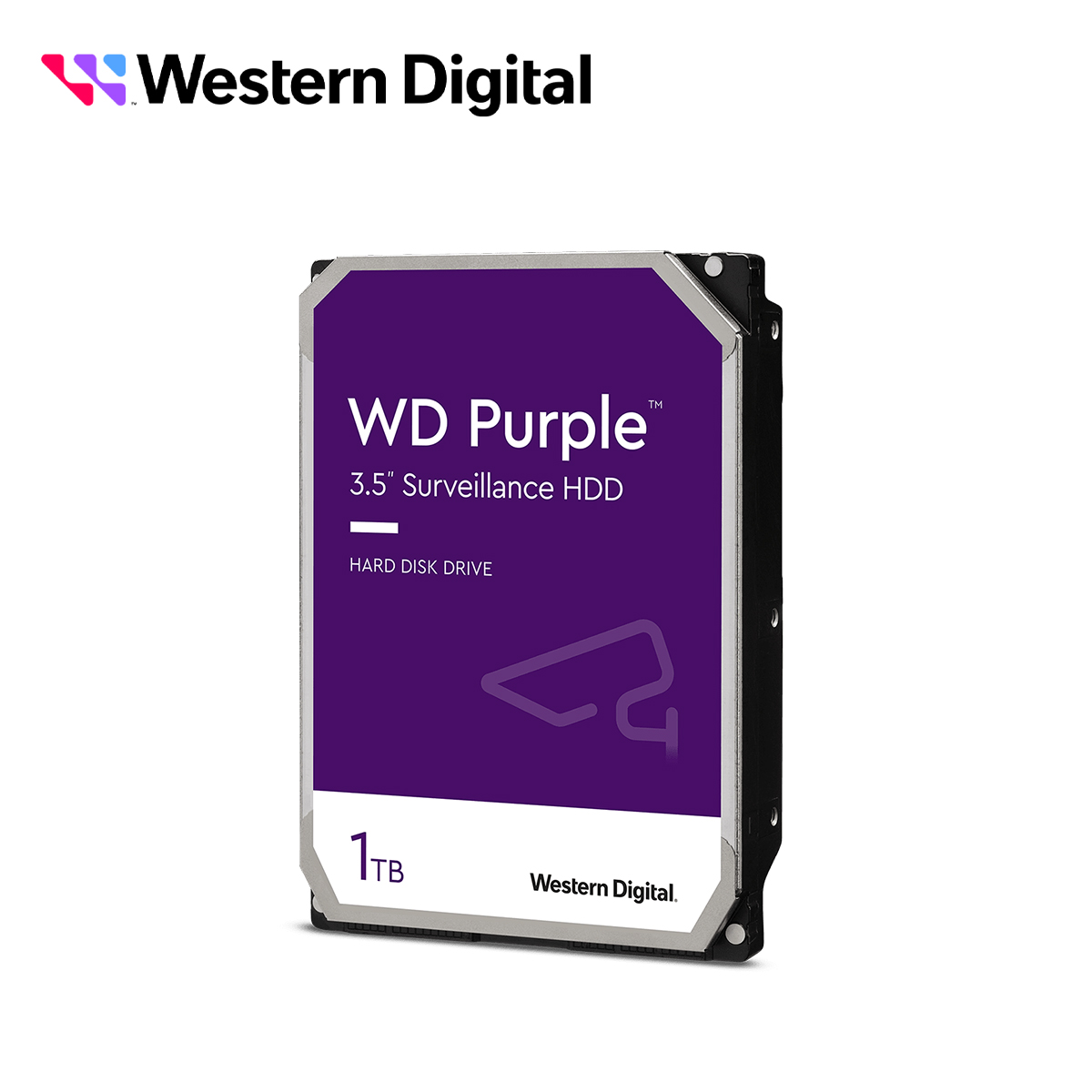 Disco Duro DD 1TB Sata WD Purple WD11PURZ Optimizado para Videovigilancia WD10PURZ Compatible con Dvrs y Nvrs de