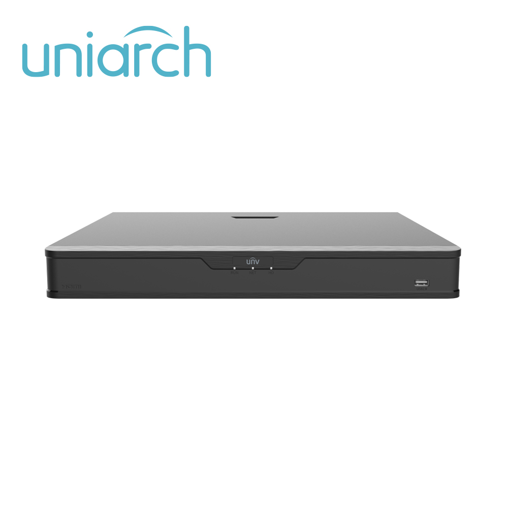 DVR Uniarch XVR302-32Q3 / 36 Canales / 8MP Lite / H 265 / 32 Canales Analogicos / 4 Canales IP / Salida Simultanea HDMI