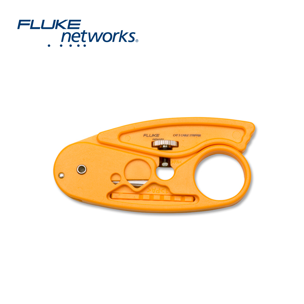 Cortador y Desforrador para Cables Fluke Networks 11230002 Ideal para Cables Redondos UTP / STP Ajustable