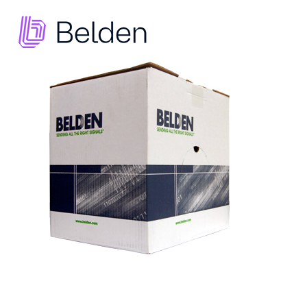 Cable de Alarma Contra Incendios Belden 5320FL 002U1000 / Interior / Rojo / 2 Conductores / 18 AWG / Solido / Forro PVC