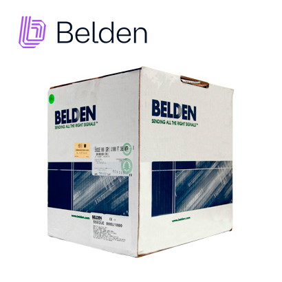 Cable de Seguridad y Sonido Belden 5502UE 008U1000 / Interior / Gris / 4 Conductores / 22 AWG / Multifilar / Forro PVC