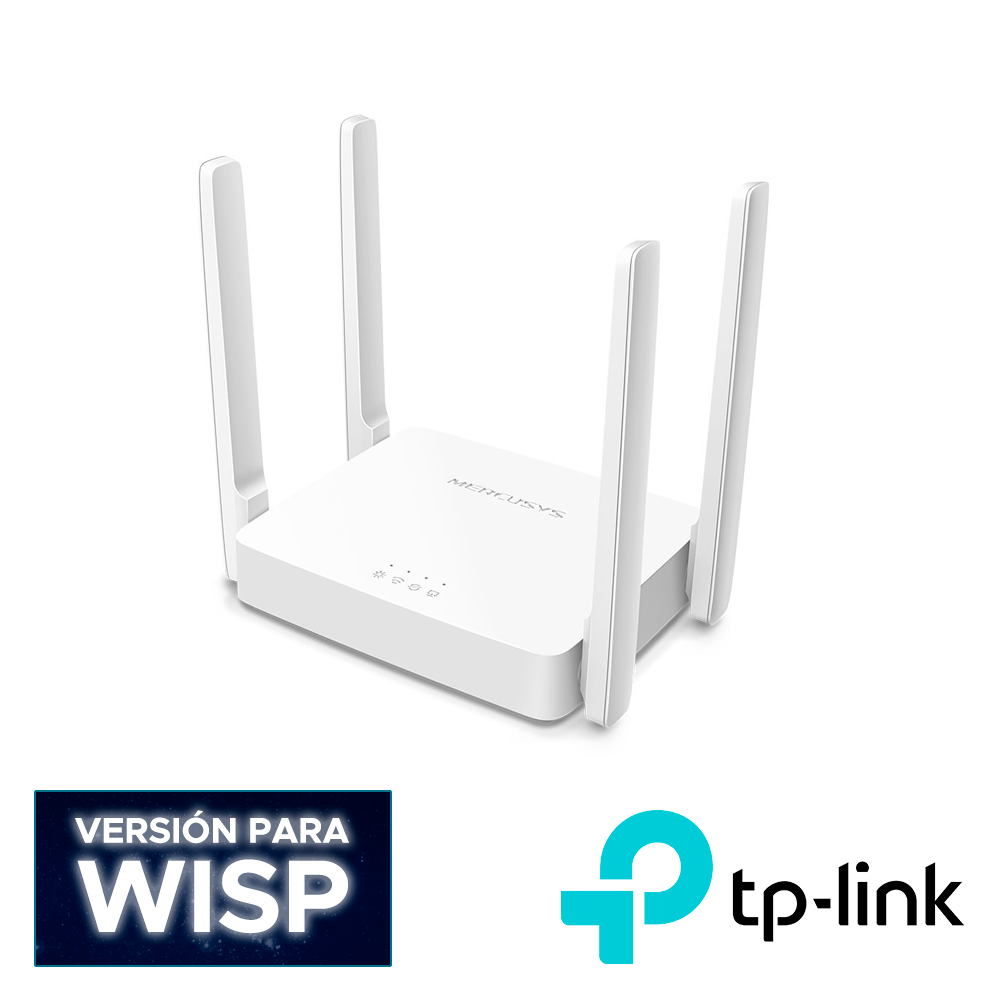 Router Inalámbrico Dual Band AC1200 Mercusys AC10 / 802.11AC (WiFi 5) / Velocidad de 300MBPS: 2.4GHZ / Velocidad 867