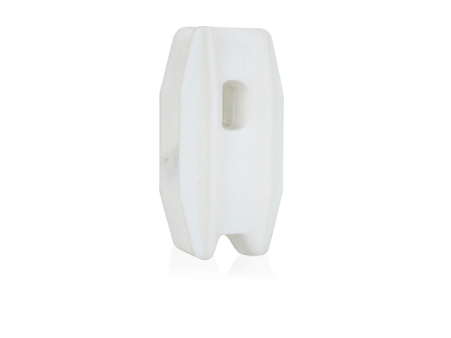 Aislador de Esquina para Poste de 1/2pulg o 3/4pulg Color Blanco para Cercas Electrificadas. Alter ALT-AIS3 Venta por