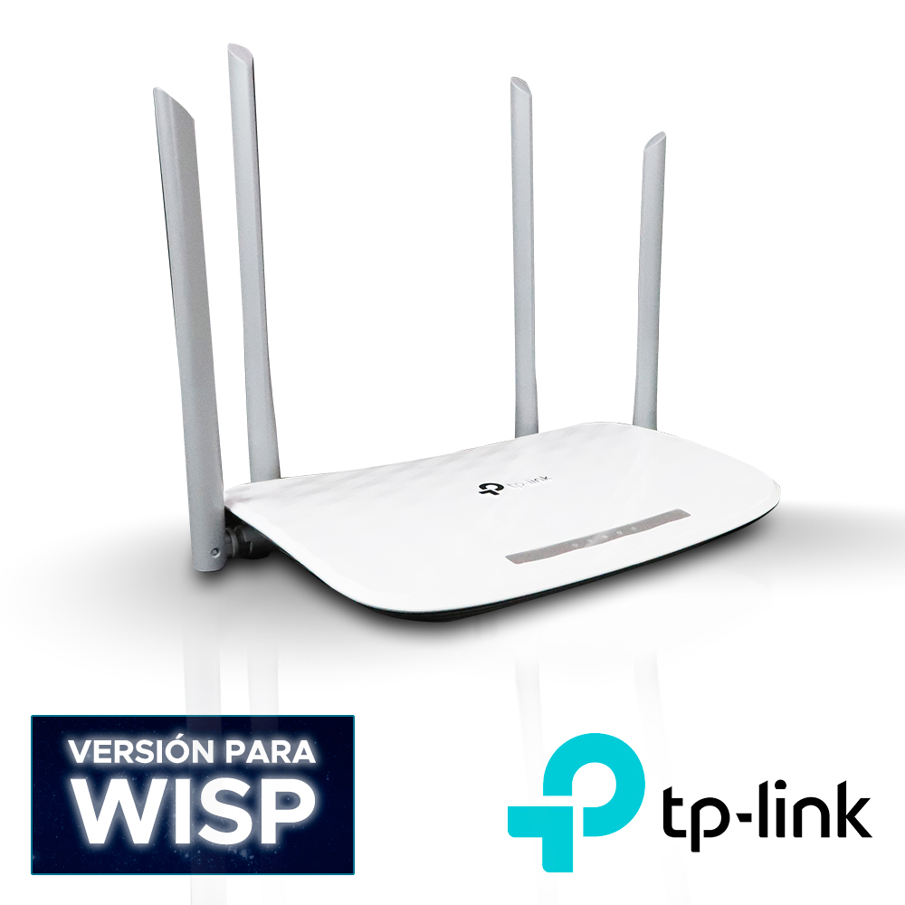 Router Inalámbrico TP-LINK Archer C20 (W) Velocidad de Transmisión Inalámbrica 750 Mbps Admite 4 Modos de Operacion