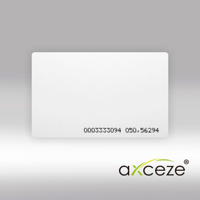 Tarjeta de Proximidad AX-IDC Delgada con Código Impreso Frecuencia de 125KHZ Compatible con Equipos ID