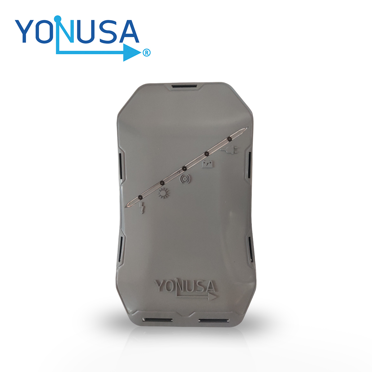 Energizador para Cerca Electrificada HS Yonusa. Cubre 500 Metros Lineales o 100 Metros en 5 Lineas. Incluye Control