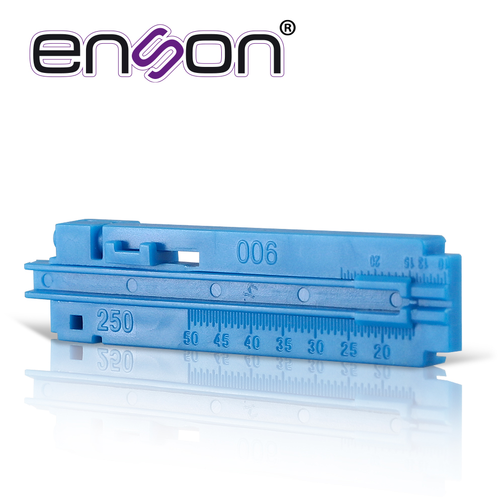 Base para Medir Corte de Fibra Óptica Enson ENS-FLD para Cable de Fibra de 900 Micras y 250 Micras