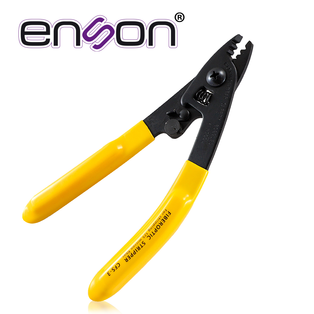 Desforradora de Fibra Óptica Enson ENS-FO3HS 3 Posiciones para Cable de Fibra de 900 Micras y 250 Micras