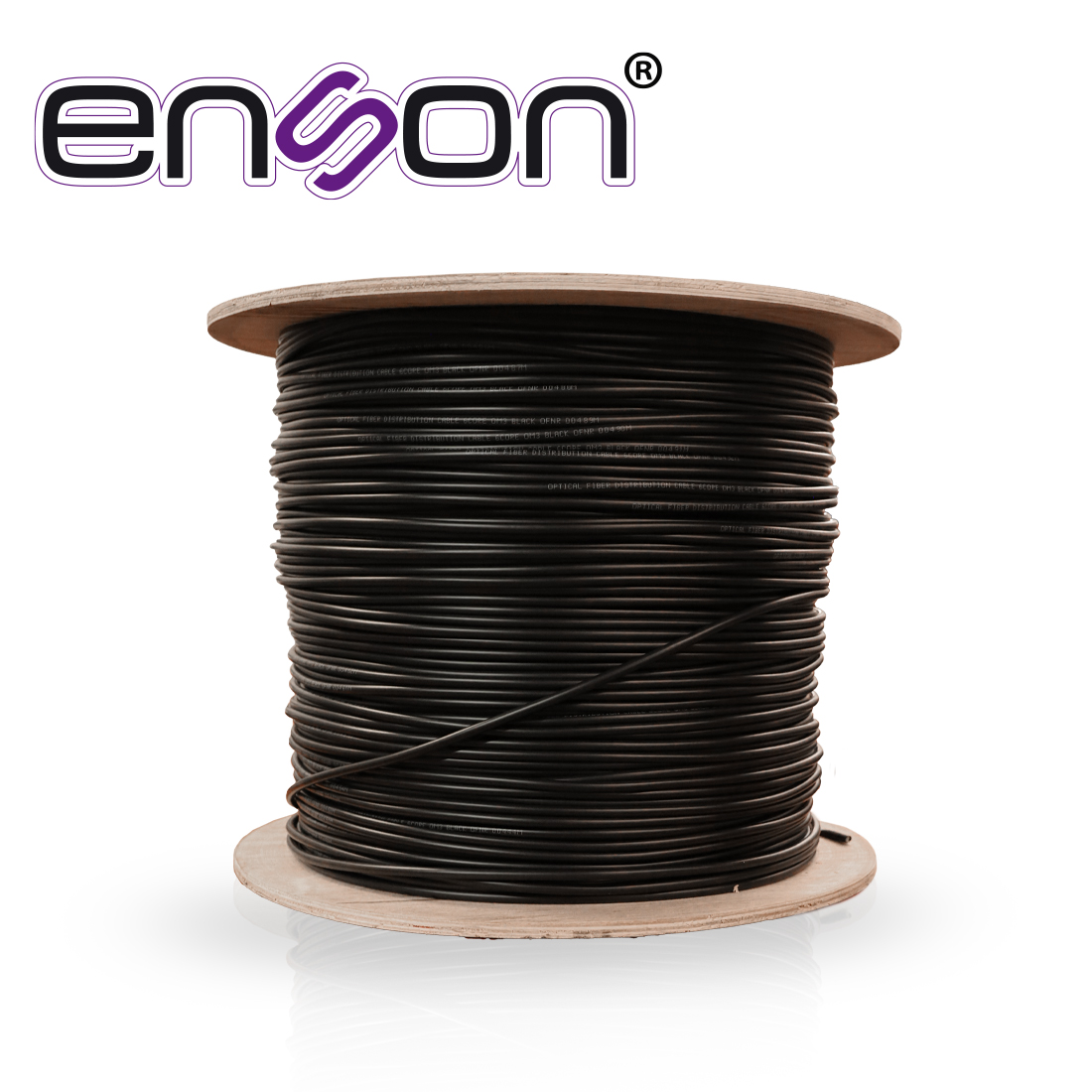 Fibra Óptica Interior / Exterior Enson ENS-FO6CMM500 6 Hilos Multimodo OM3 1640 Pies 500 Metros