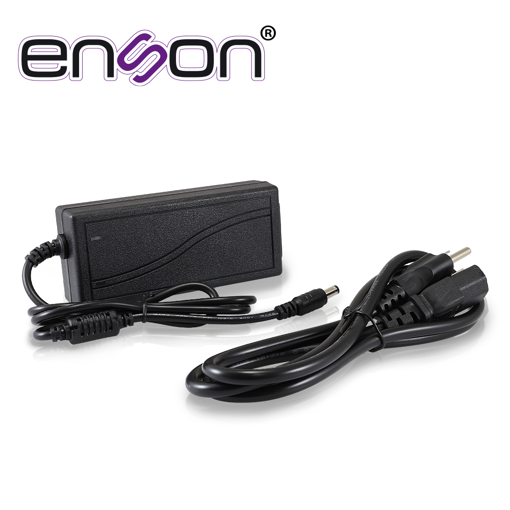 Fuente de Poder Enson ENS-PWS1250 para Equipos de 12V 5A Ideal para Equipo de CCTV y Control de Acceso