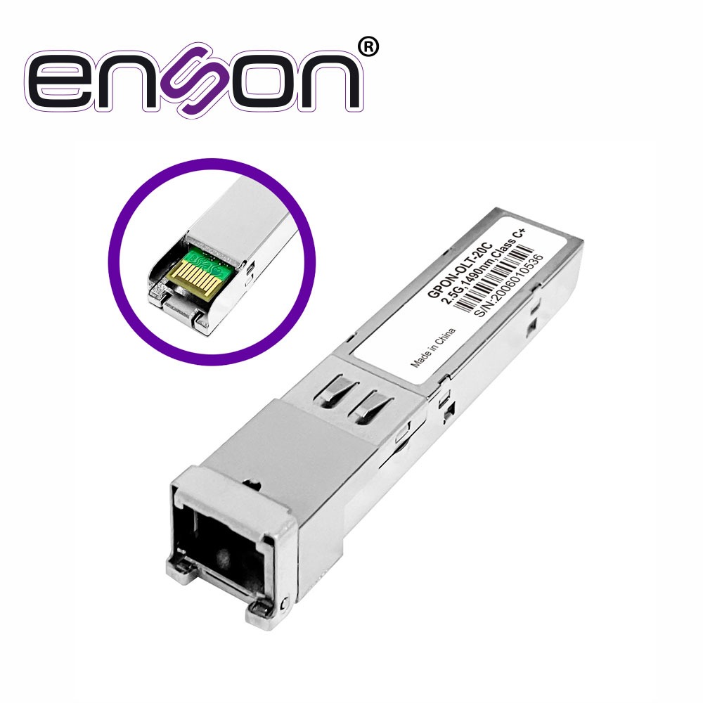 Modulo Gpon SFP Transceptor Enson ENS-SFPSM/GPON-OLT-20C / 2.5G / 1.25 Gbps Enson ENS-SFPSM/GPON-OLT-20C MAS / Gigabit