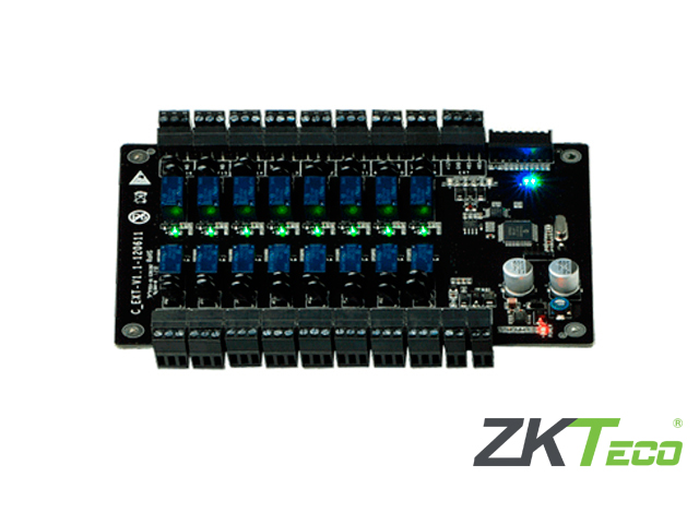 Tarjeta de Expansion Zkteco EX16 Controla 16 Pisos Adicionales **Requiere Panel EC10 para SU Funcionamiento**