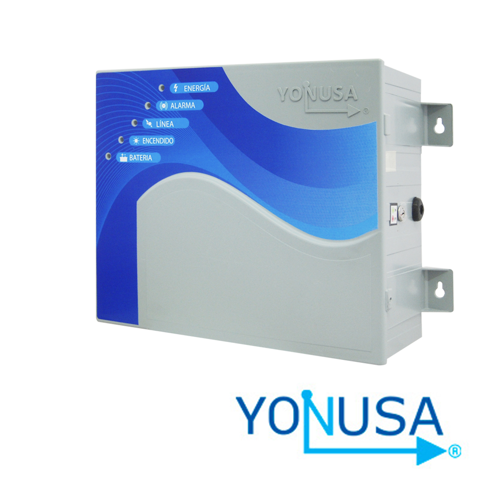 Energizador de Cerca Electrificada Antiplantas Yonusa EY 10000 127 AF con Interface Hasta 2000 Metros Perimetrales o