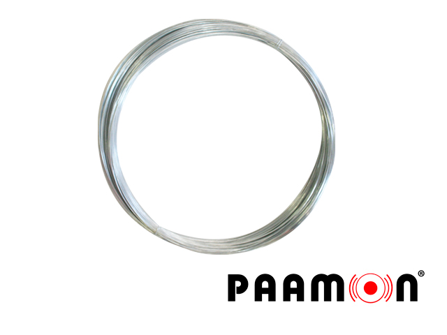 Rollo de Alambre Galvanizado GALV16 para Cerca Eléctrica/ Calibre 16/ Alta Conductividad/ Diametro Uniforme