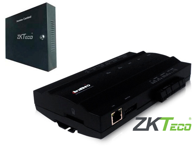 Panel de Control de Acceso Avanzado Zkteco INBIO160BOX KIT Gabinete y Fuente