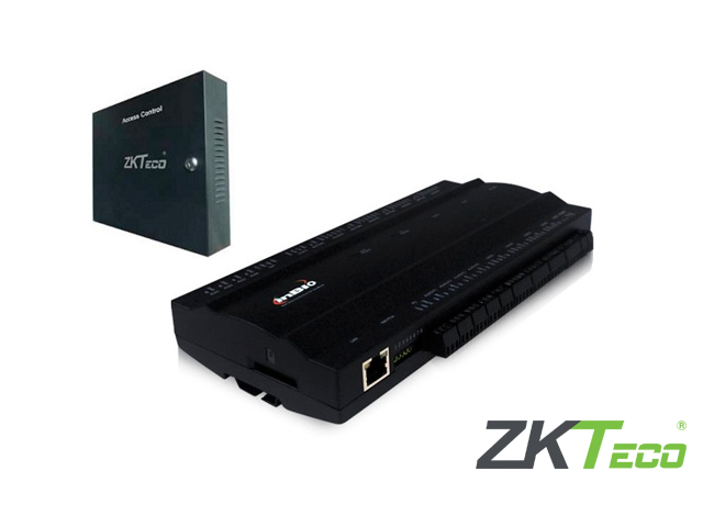 Panel de Control de Acceso Avanzado Zkteco INBIO460BOX KIT Gabinete y Fuente de