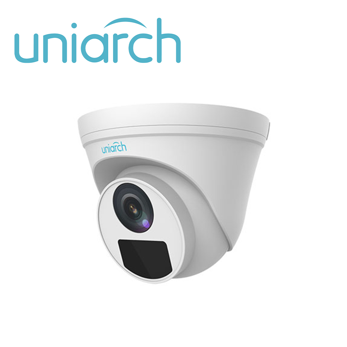 Cámara IP Turret Uniarch IPC-T122-APF28K / 2MP / LENTE-2.8MM / Dwdr / IR30M / MICROSD128GB / MICROFONO-INTEGRADO