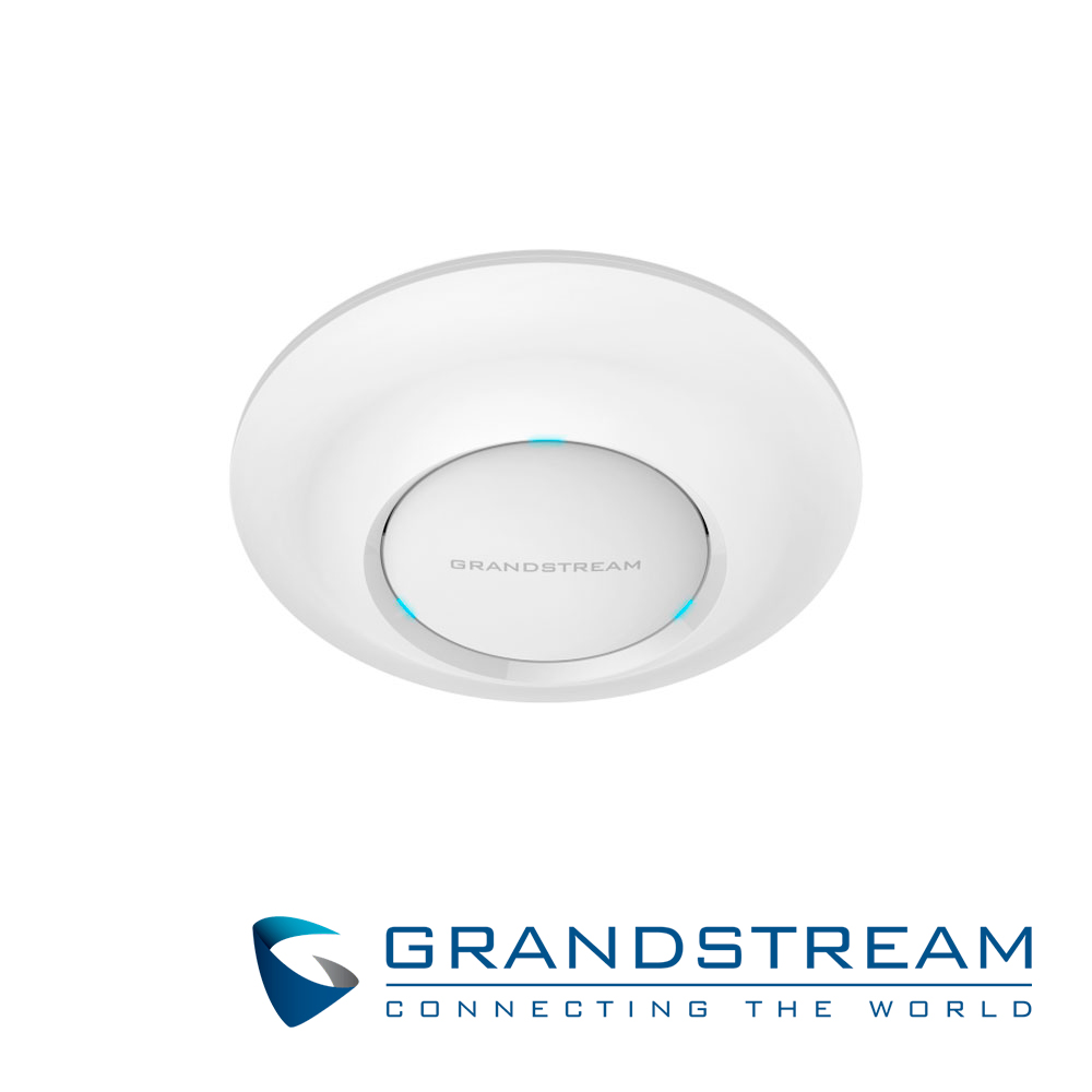 Access Point Interior Grandstream GWN7615 802.11AC Wave 2 / Mimo 3X3 / 3 Antenas 3DBI / 2 Puertos Gigabit / 16 Ssid