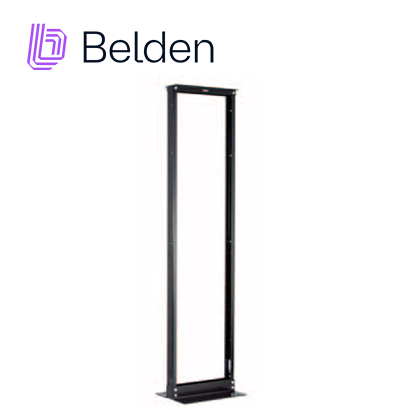 Rack Vertical de 2 Postes Belden XDR8419-310N / Interior / Negro / 45UR / Pieza