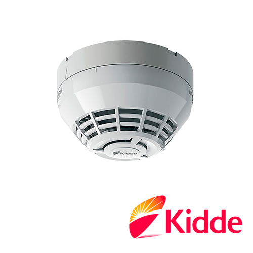 Detector Direccionable Kidde KI-OSHD Óptico de Humo y Temperatura, Requiere Base de la Serie KI para SU Integracion con