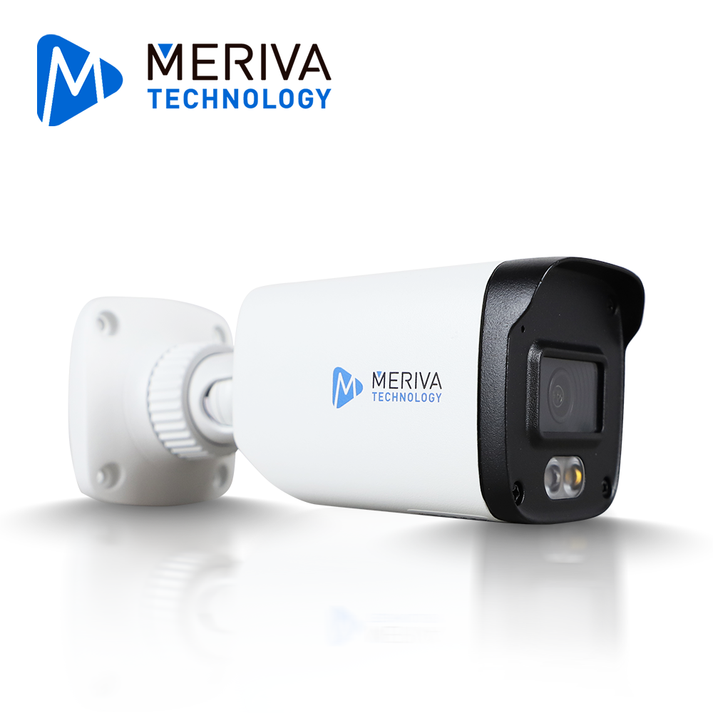 Cámara IP Bullet Meriva Technology MOB-600FS4D / 6MP / H.265+ / 2.8MM / Iluminación Dual (20 - 30M IR / LUZ Calida)