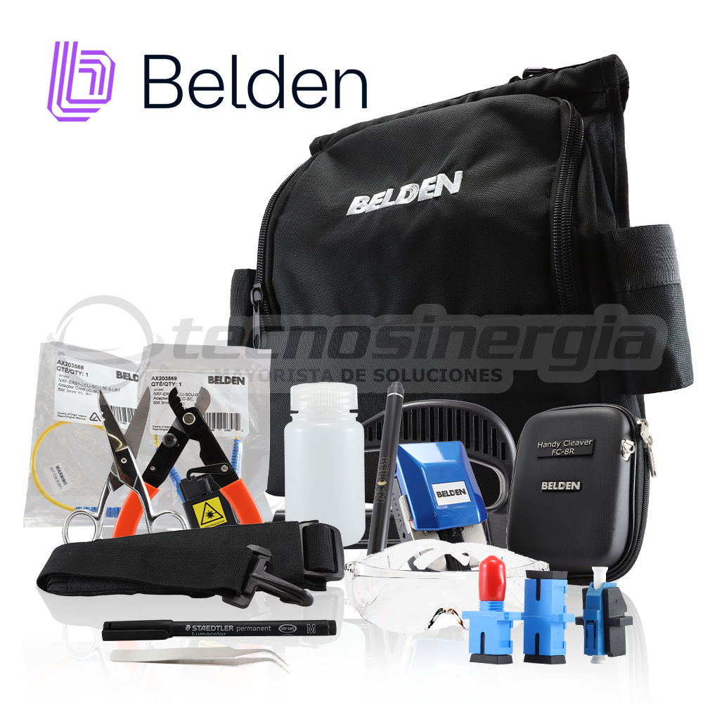 KIT de Terminado Fibra Óptica Belden AX104271 / para Conectores Brilliance