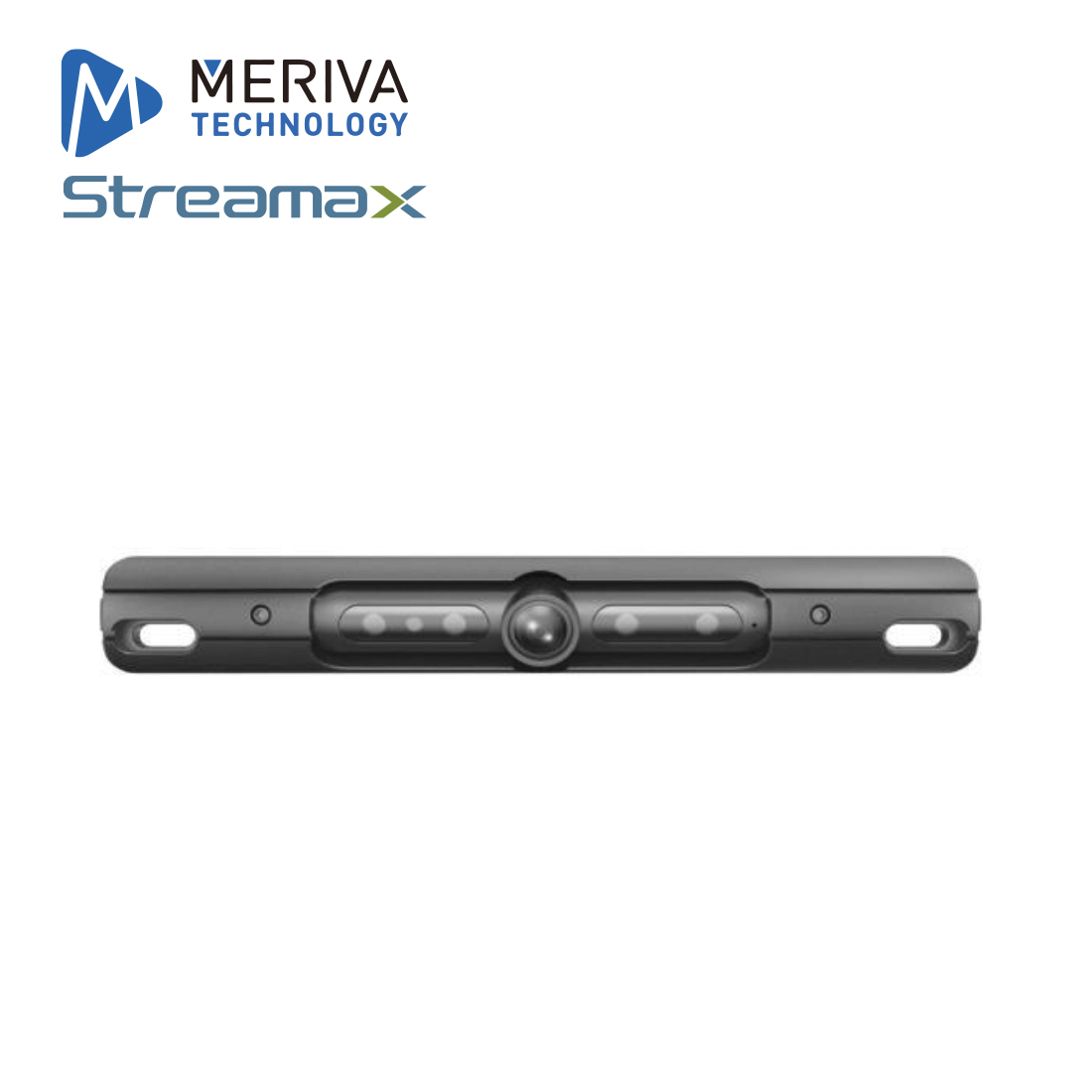 Cámara en Placa Vehicular AHD Streamax MC38 / 2MP / 2.2MM / 5M IR / IP69K / Conector DIN 4 Pines / 12 VCD / Exterior